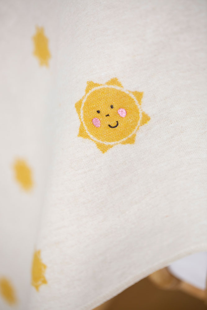 JUWELジュエル おひさまミルキー 刺繍入り