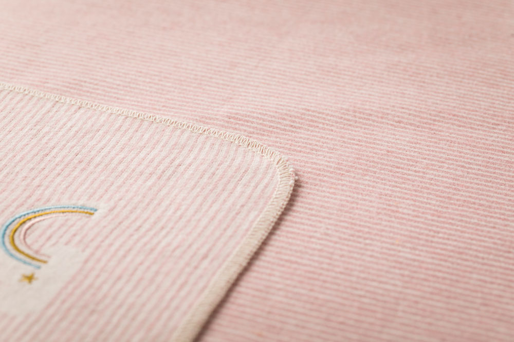 JUWELジュエル レインボー 刺繍入り <ピンク>
