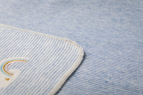 JUWELジュエル レインボー 刺繍入り <ブルー>