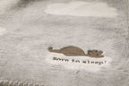 PANDAパンダ Born to Sleep ベア刺繍入り 40%バンブービスコース